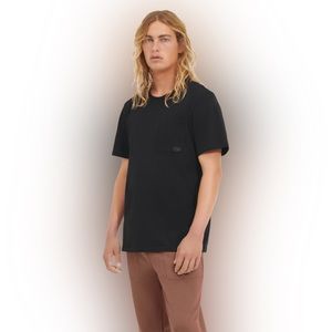 MEN’S UGG GARRETT LOGO POCKET T SHIRT in BLACK L
